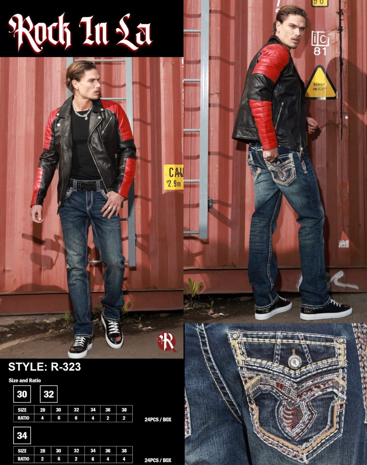 Rock In LA Jeans - Modalatinaexpress